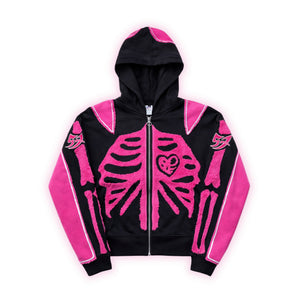 OMAR COURTZ - The Heart Of Ousi Oversized Zip Hoodie