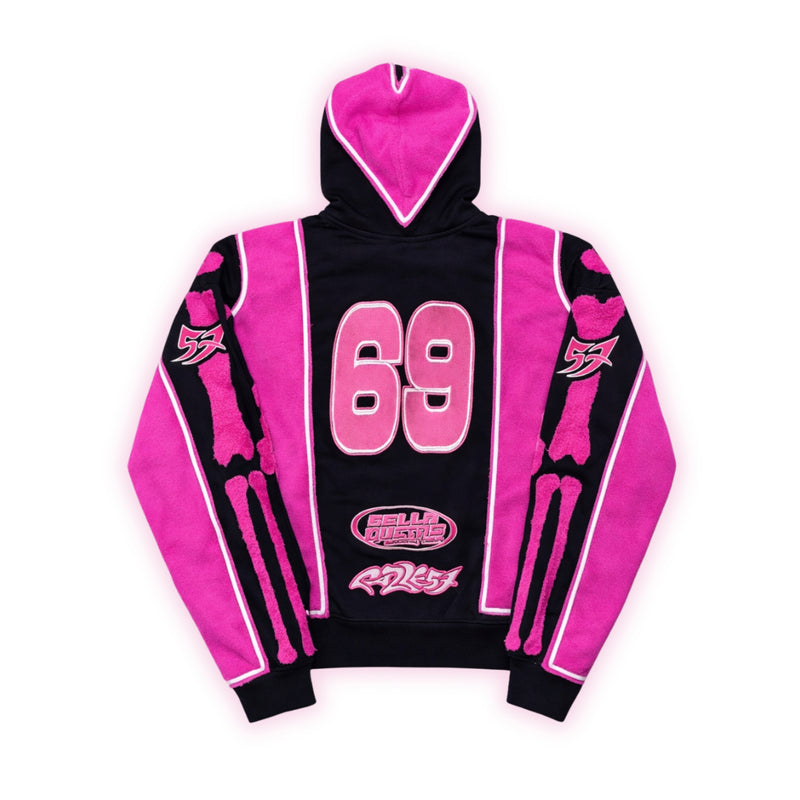 OMAR COURTZ - The Heart Of Ousi Oversized Zip Hoodie
