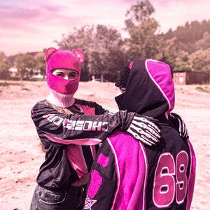 OMAR COURTZ - The Heart Of Ousi Oversized Zip Hoodie